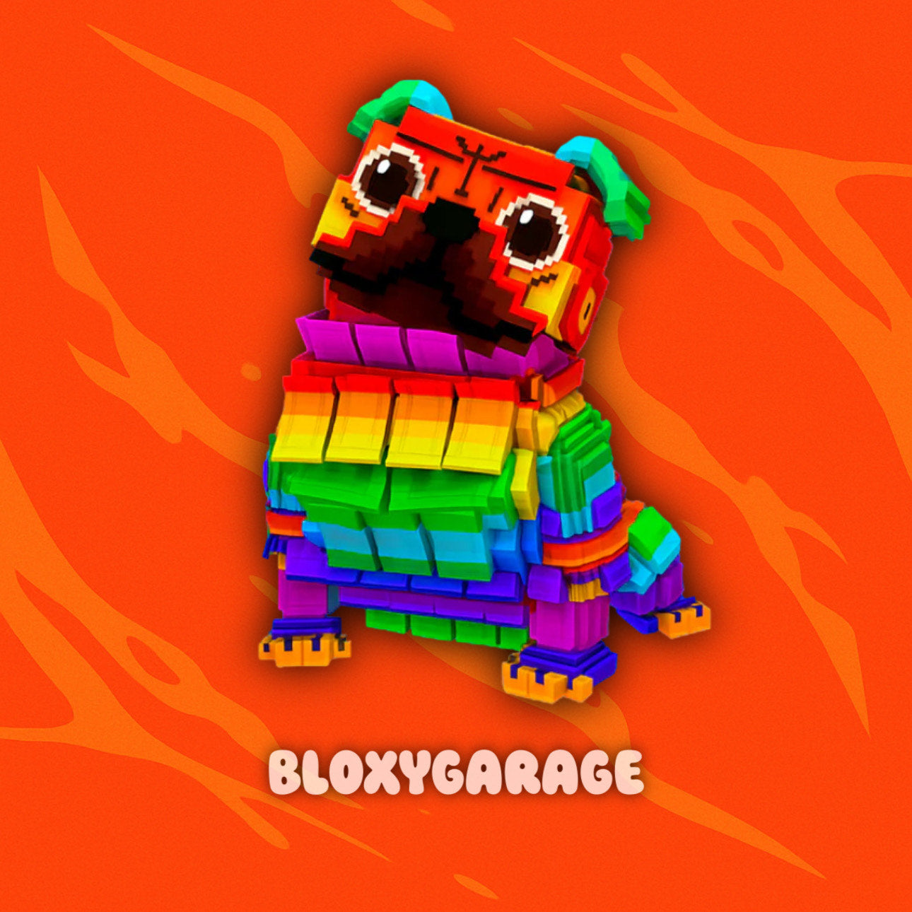 Rainbow Money Money Puggy