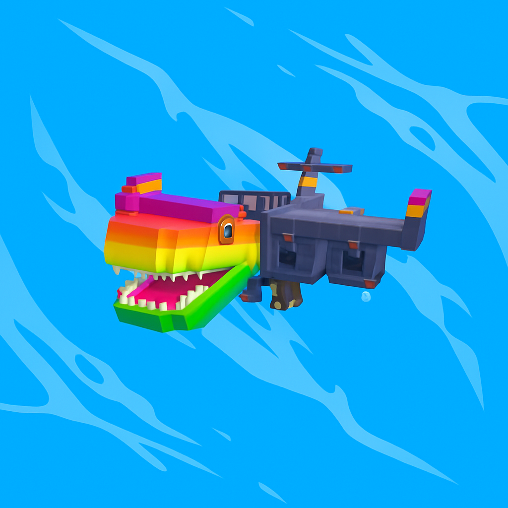 Rainbow Nuclearo Dinosauro (180 M/s)