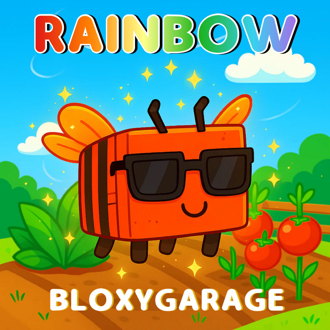 Rainbow Disco Bee
