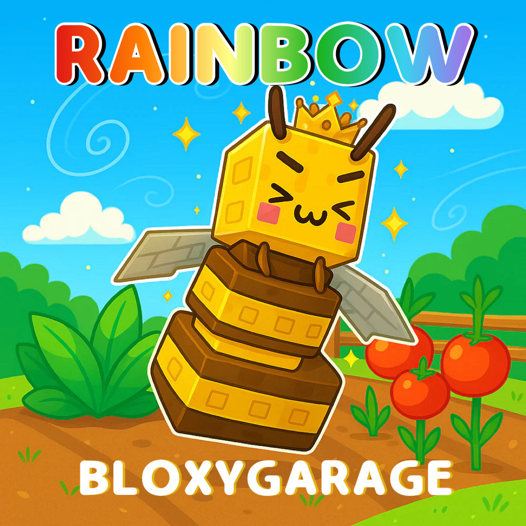Rainbow Queen Bee