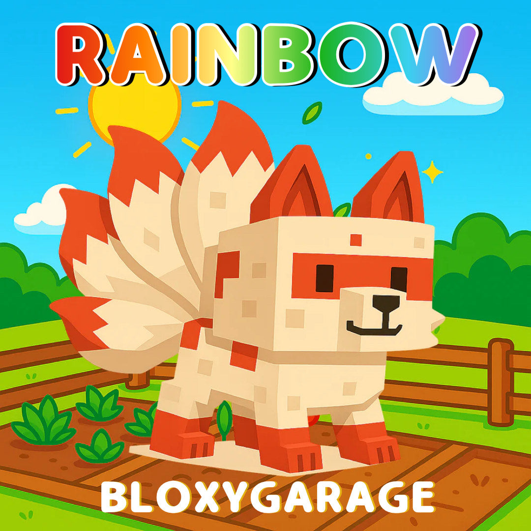 Rainbow Kitsune