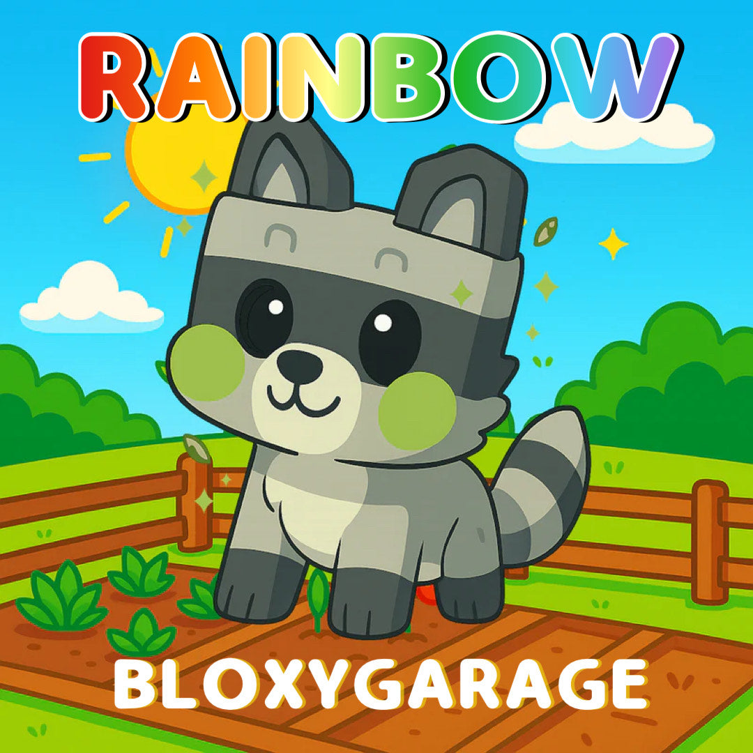 Rainbow Raccoon
