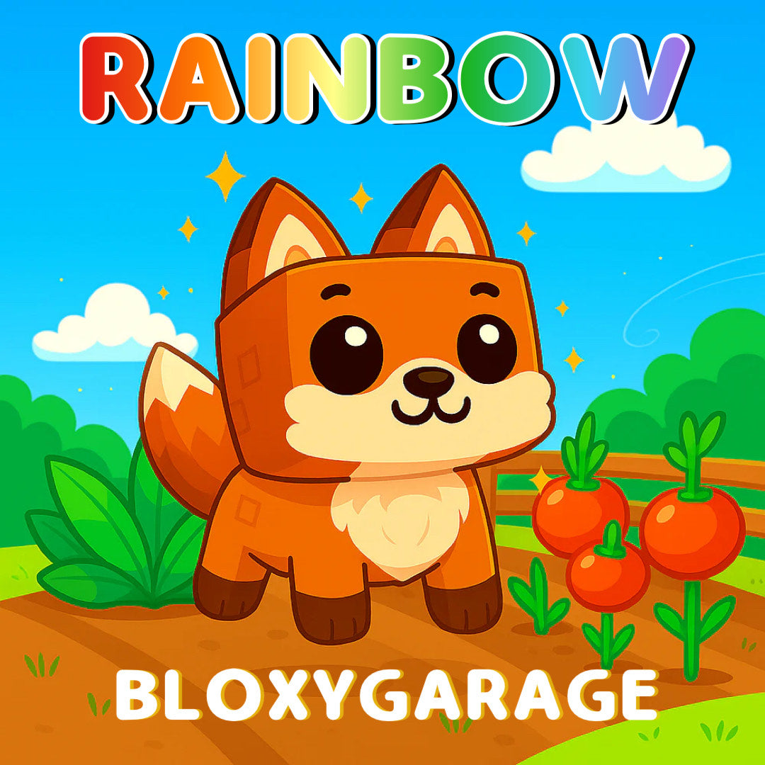 Rainbow Red Fox