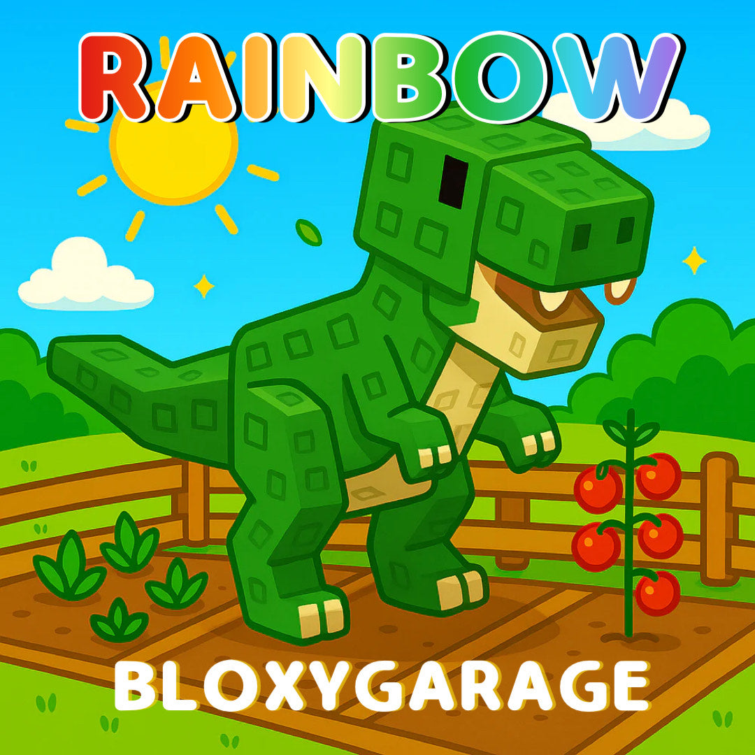 Rainbow T-rex